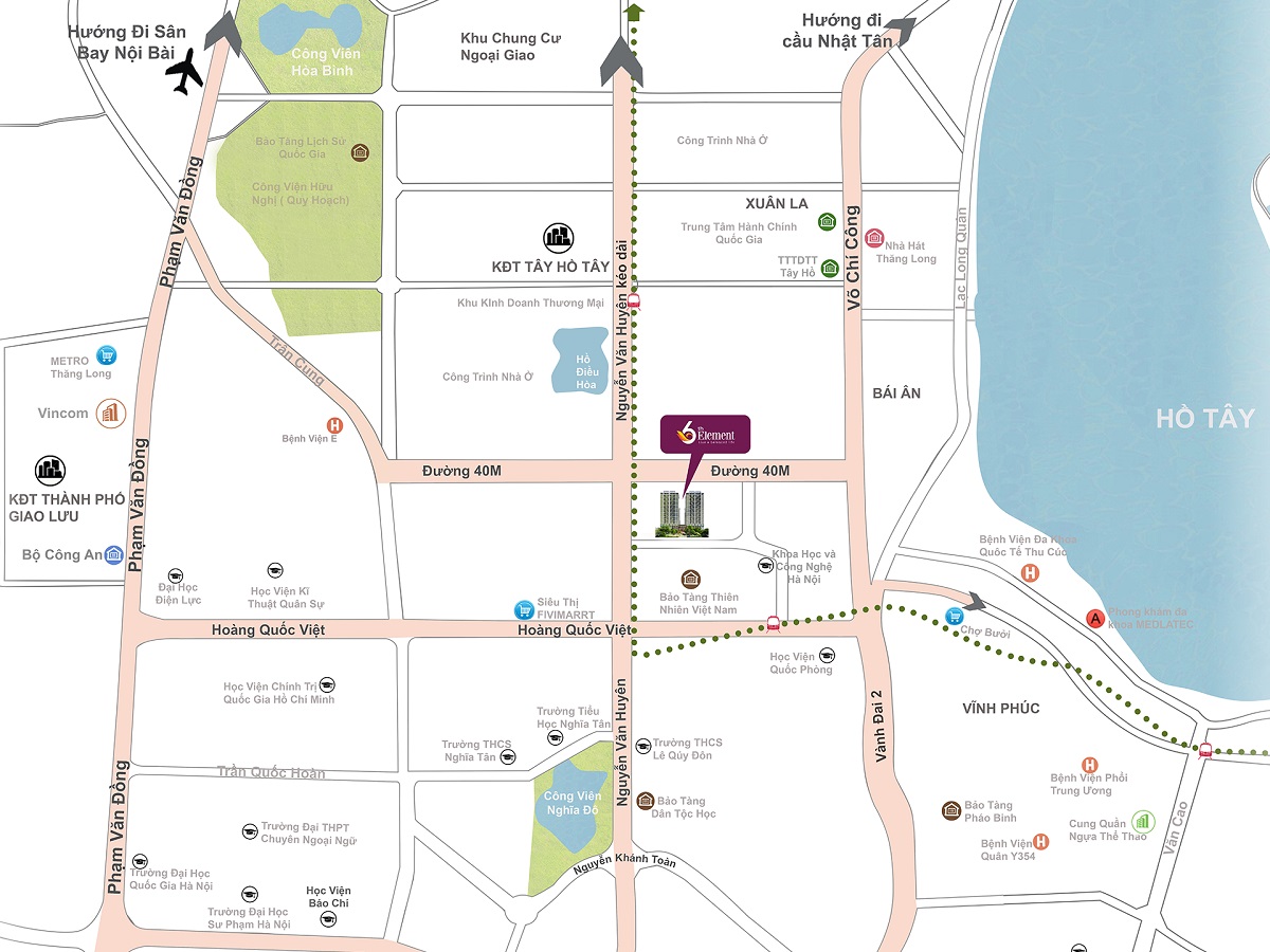 Chung cư 6th Element